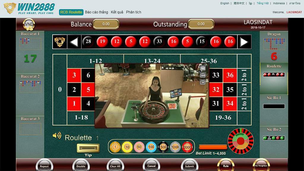 Bật mí bí quyết chơi Roulette trúng lớn tại Win2888